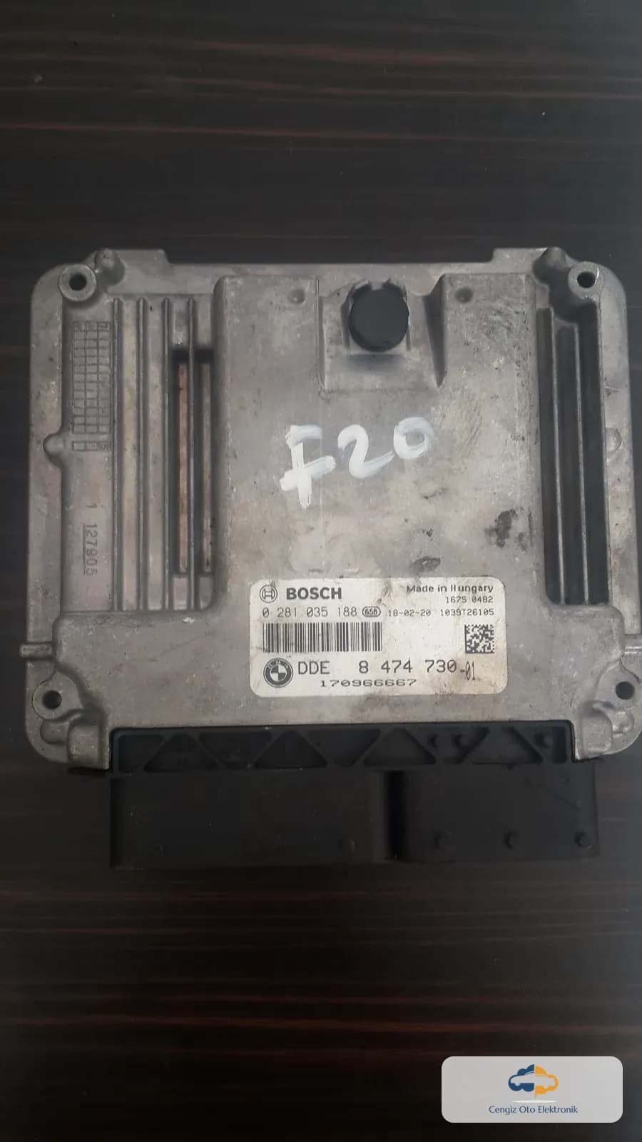 Bmw F20 Motor Beyini - 0281035188