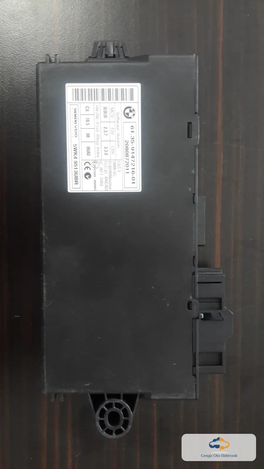 Bmw 5 Serisi E60 Cas3 Kontrol Ünitesi - 61.35-9147216-01