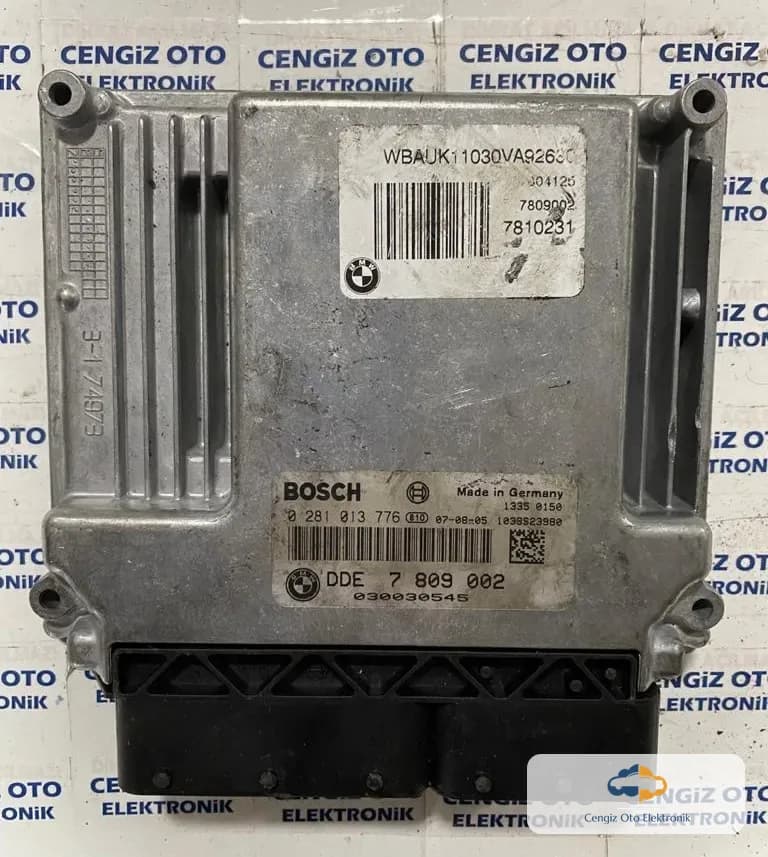 BMW 1 E81 123D Motor Beyini - 0281013775 - 0 281 013 776 - DDE7809002 - DDE 7 809 002
