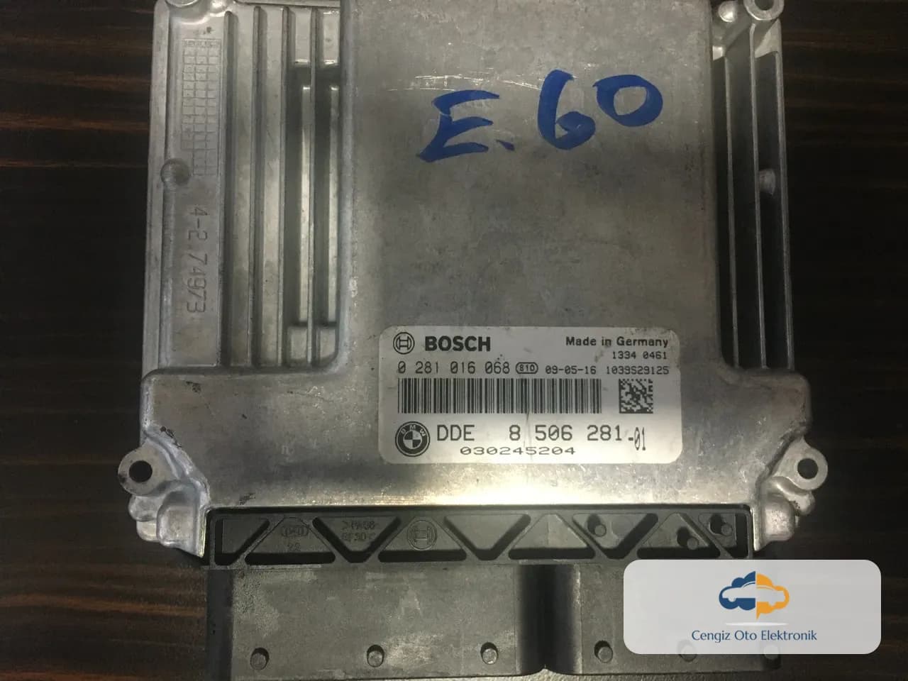 Bmw E60 Motor Beyini - 0218016068 - DDE8506281