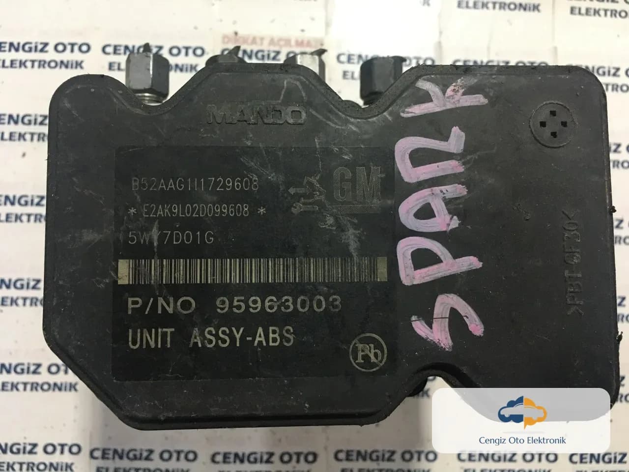 Chevrolet Spark Abs Beyini - 5WY7D01G - B52AAG111729608