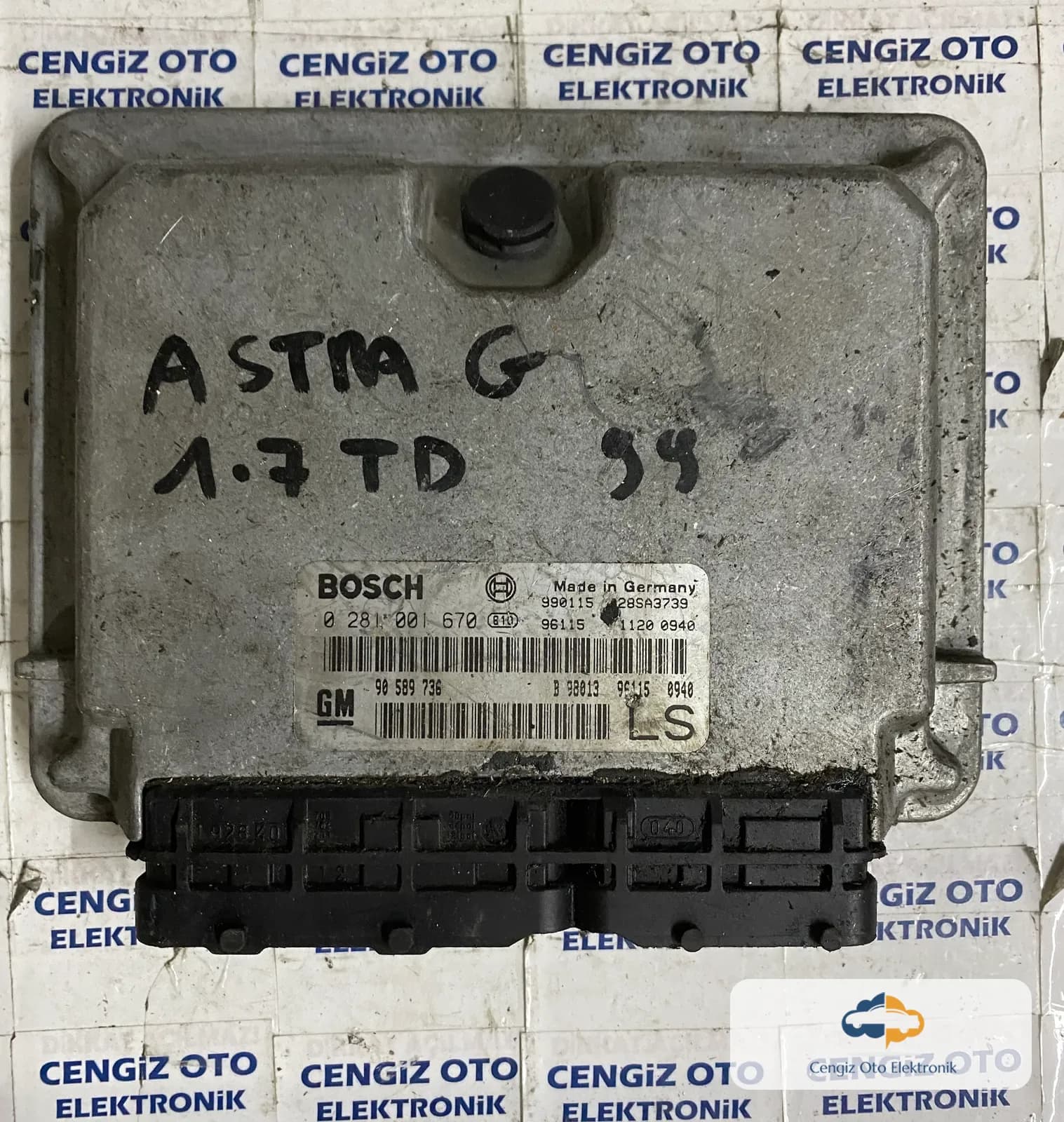 Opel Astra Motor Beyini - 0281001670