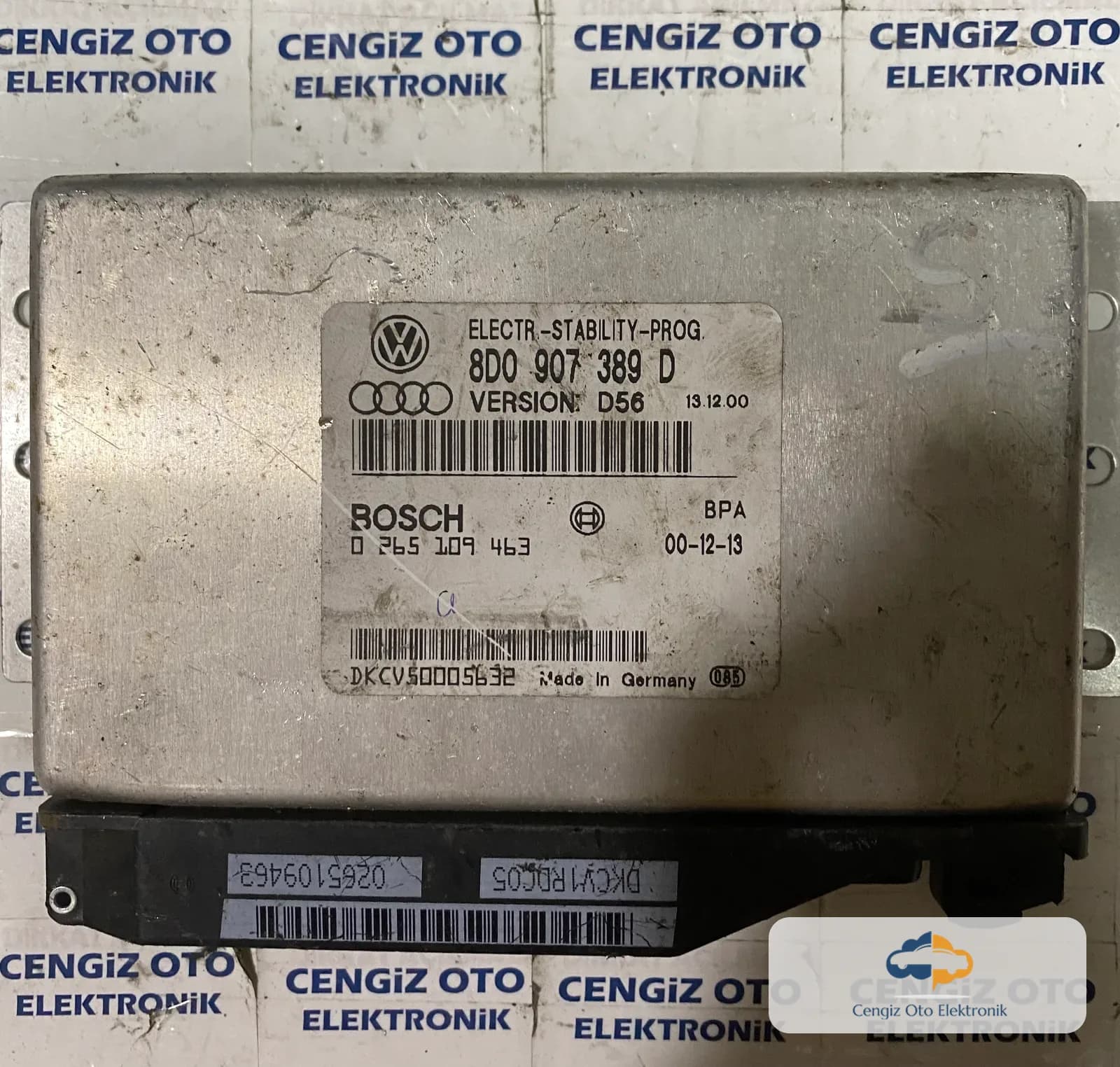 Volkswagen Passat - Audi A4 Şanzıman Beyini - 0265109463 - 0 265 109 463 - 8D0907389D - 8D0 907 389 D