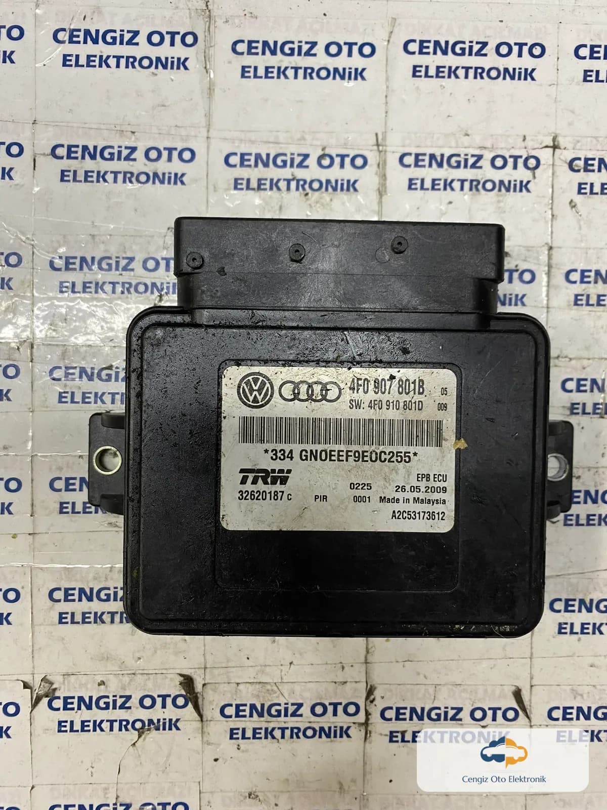 Audi A6 El Freni Beyini - 4F0 907 801 B - 4F0 907 801 A - SW: 4F0 910 801 B