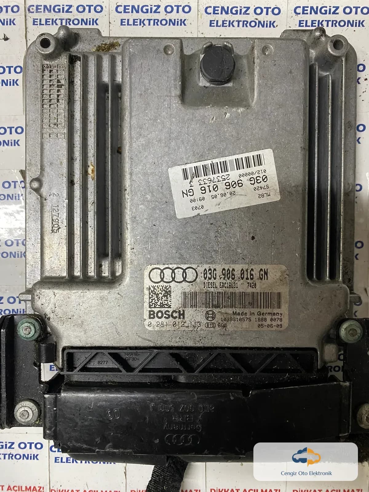 Audi A4 Motor Beyini - 0281012113 - 0 281 012 113