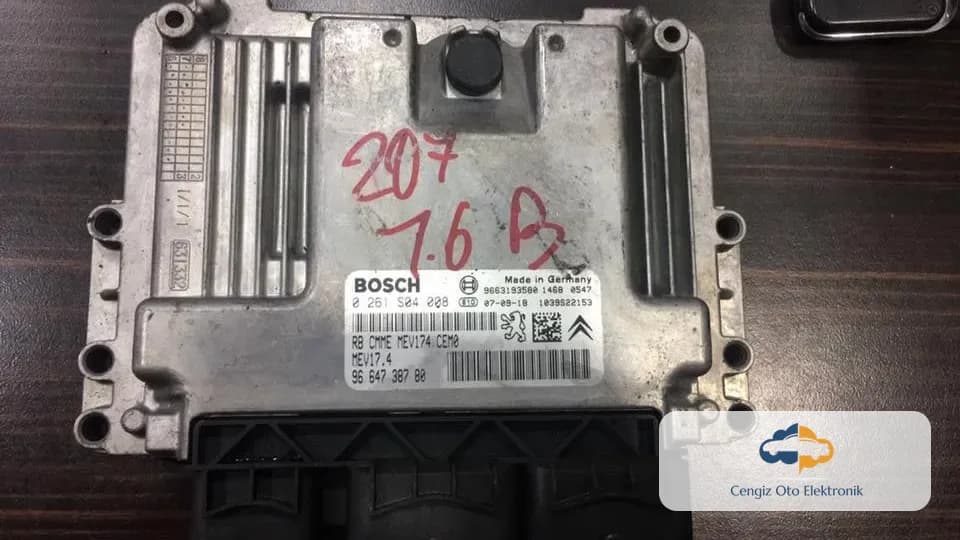 Peugeot 207 Motor Beyini - 0261S04008 - 9646738780 - MEV174