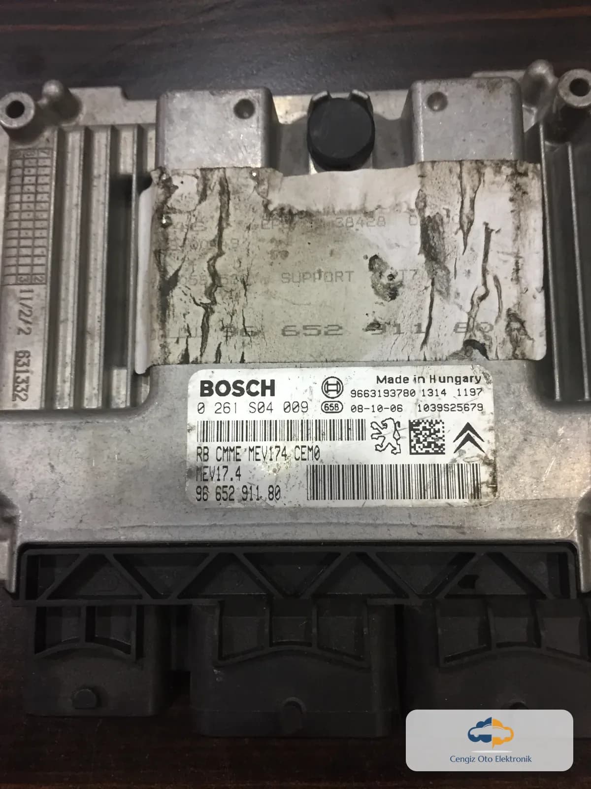 Peugeot 308 1.4 Motor Beyini - 0261S04009 - MEV17.4 - 9665291180