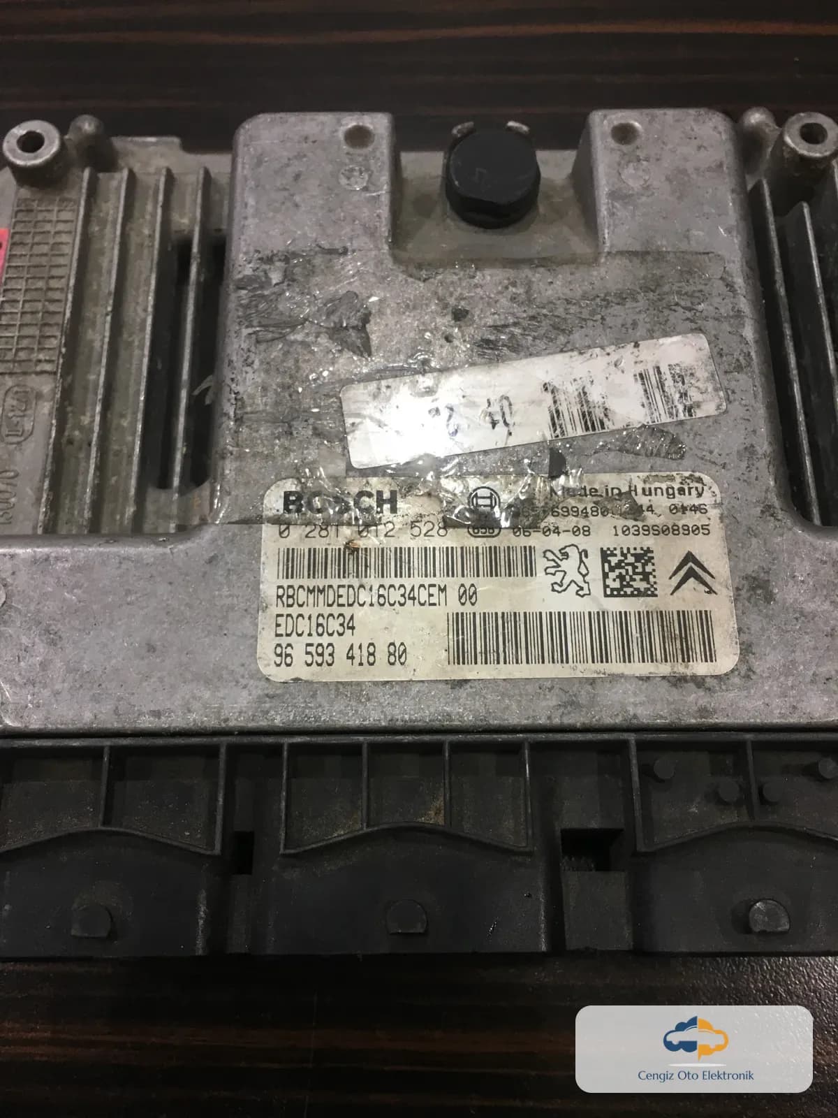 Peugeot 206 Motor Beyini - 0281012528 - 9659341880