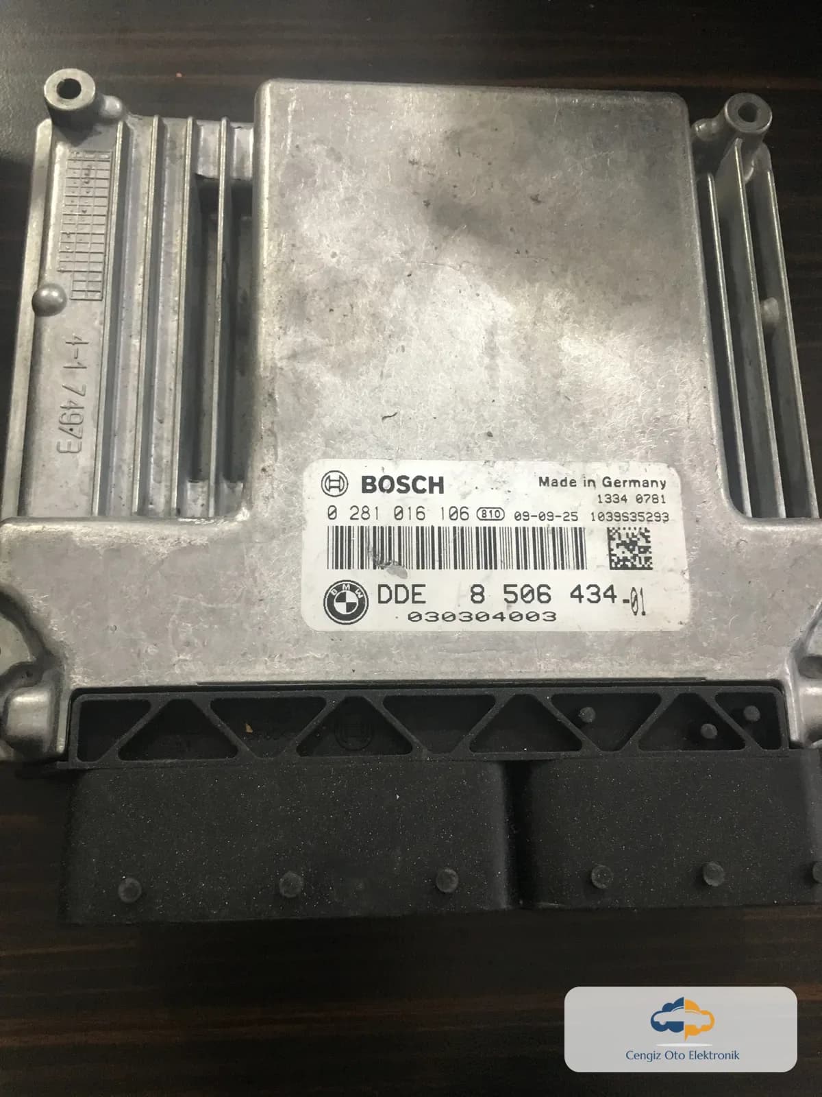 Bmw 316D Motor Beyini - 0281016106 - DDE8506434