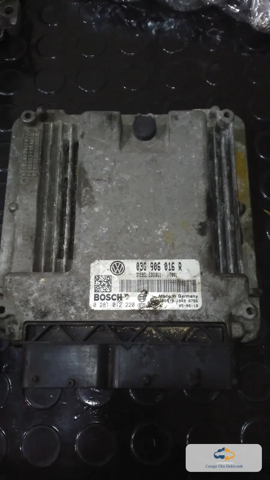 Volkswagen 03G906016R Motor Beyini - 0281012220 - EDC16U1 - 0 281 011 258