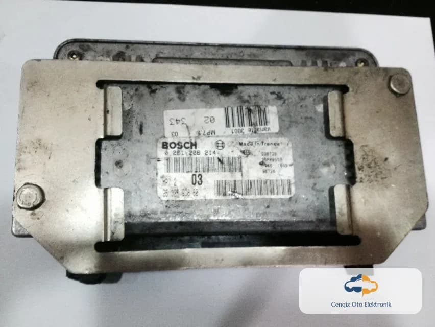 Bosch Peugeot / Citroën Motor Beyini (ECU / Motor Kontrol Ünitesi) - 0281206214 - 0 261 206 214 - 9632693880