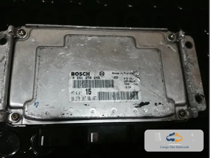 Citroën, Peugeot Citroën Saxo, Peugeot 106, Peugeot 206 Motor Beyini (ECU / Motor Kontrol Ünitesi) - 0261206246