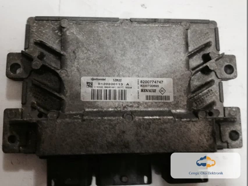 Renault Renault Twingo II (Kasa Kodu: CN0_) Motor Beyni (Motor Kontrol Ünitesi - ECU / UCE) - 8200774747 - 8200700695