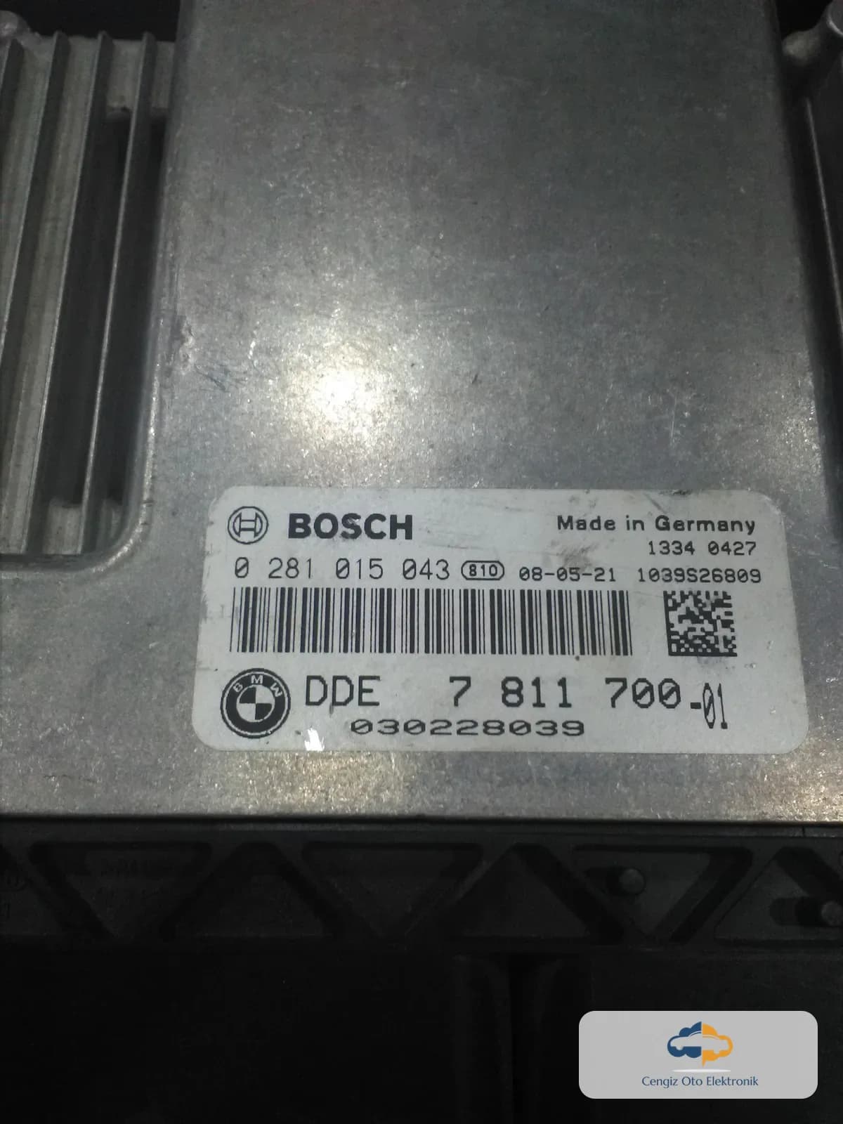 Bmw BMW Motor Beyini / Motor Kontrol Ünitesi (ECU / DDE – Digital Diesel Electronics) - DDE7811700-01 - 0 281 015 043