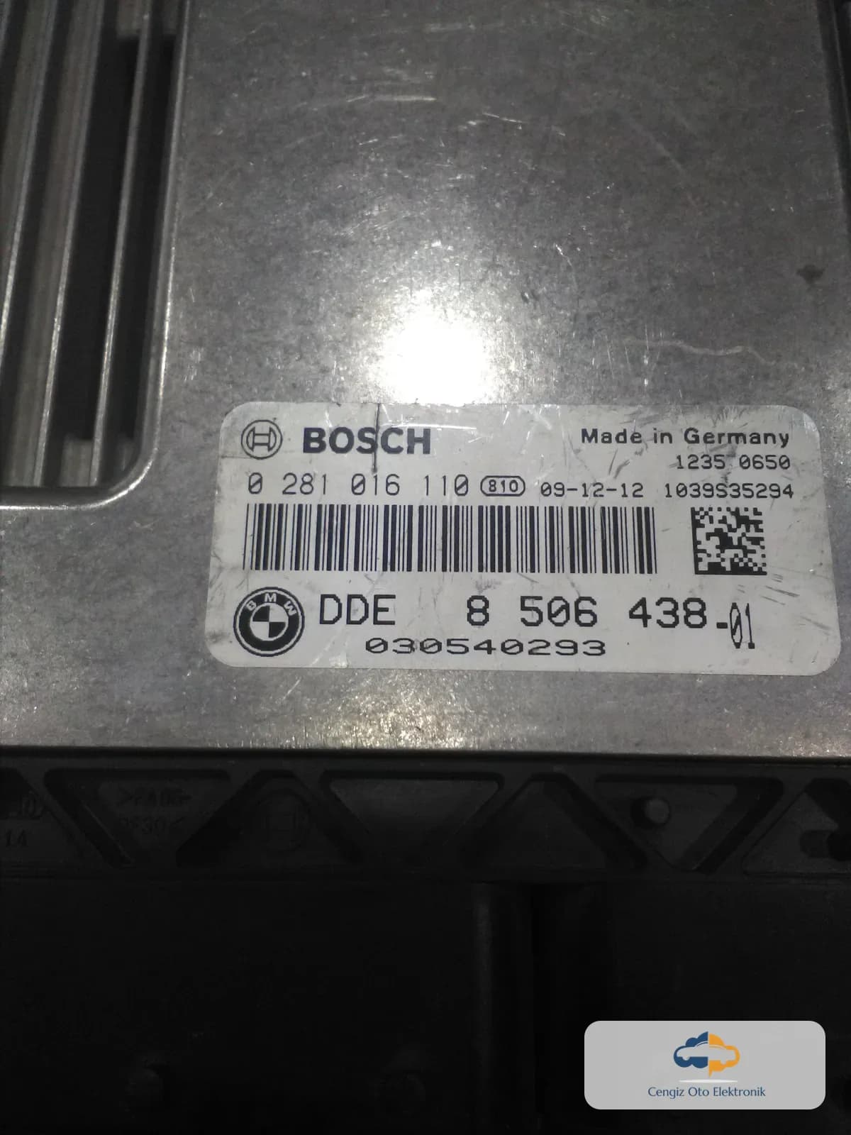 Bmw BMW 1 Serisi, 3 Serisi, 5 Serisi, X1, X3 (2.0d / N47) Motor Beyini / Motor Kontrol Ünitesi (ECU / DDE – Digitale Diesel Elektronik)
