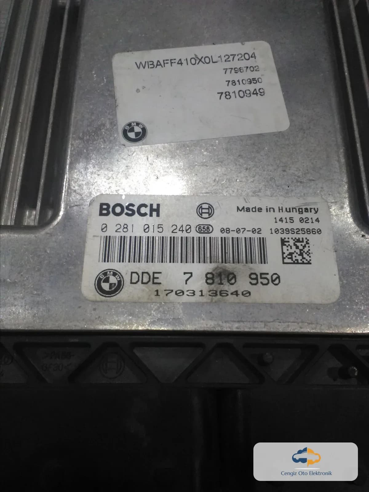 Bmw BMW X5 (E70), X6 (E71), 5 Serisi (E60 / E61 LCI), 3 Serisi (E90 / E91 / E92), X3 (E83) Motor Beyni / Dizel Motor Kontrol Ünitesi (DDE - ECU / ECM)