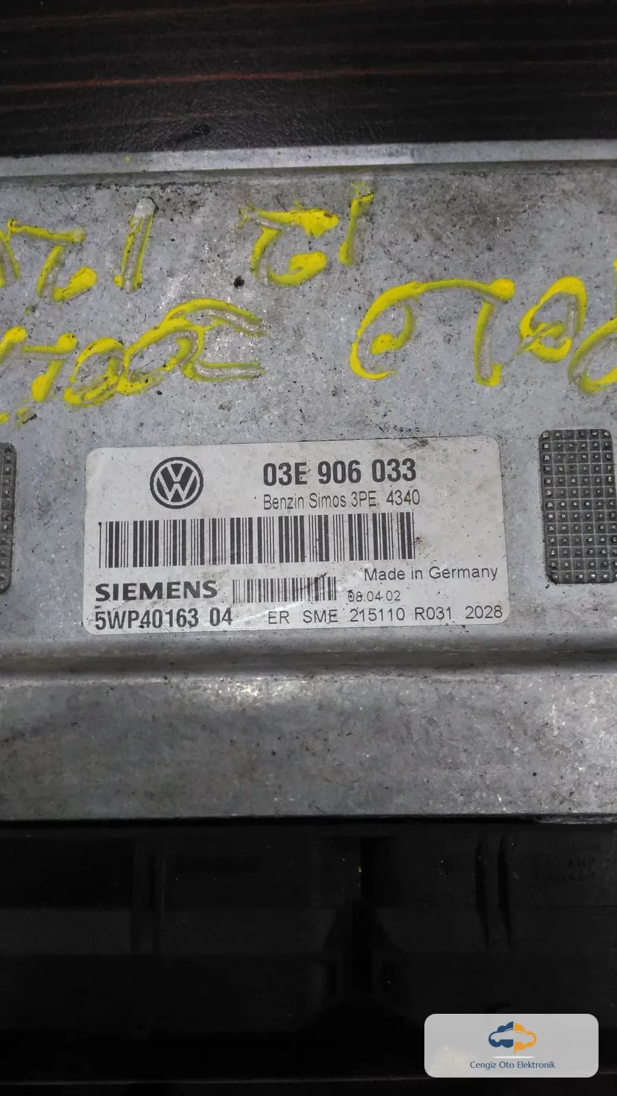 VAG Volkswagen Polo IV, Seat Ibiza III, Seat Cordoba, Skoda Fabia I Motor Beyini (ECU / Motor Kontrol Ünitesi / ECM)