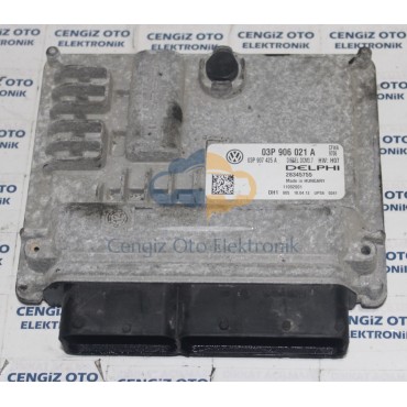 Volkswagen Polo Motor Beyini - 03P 906 021 A - 03P906021A - 28345755