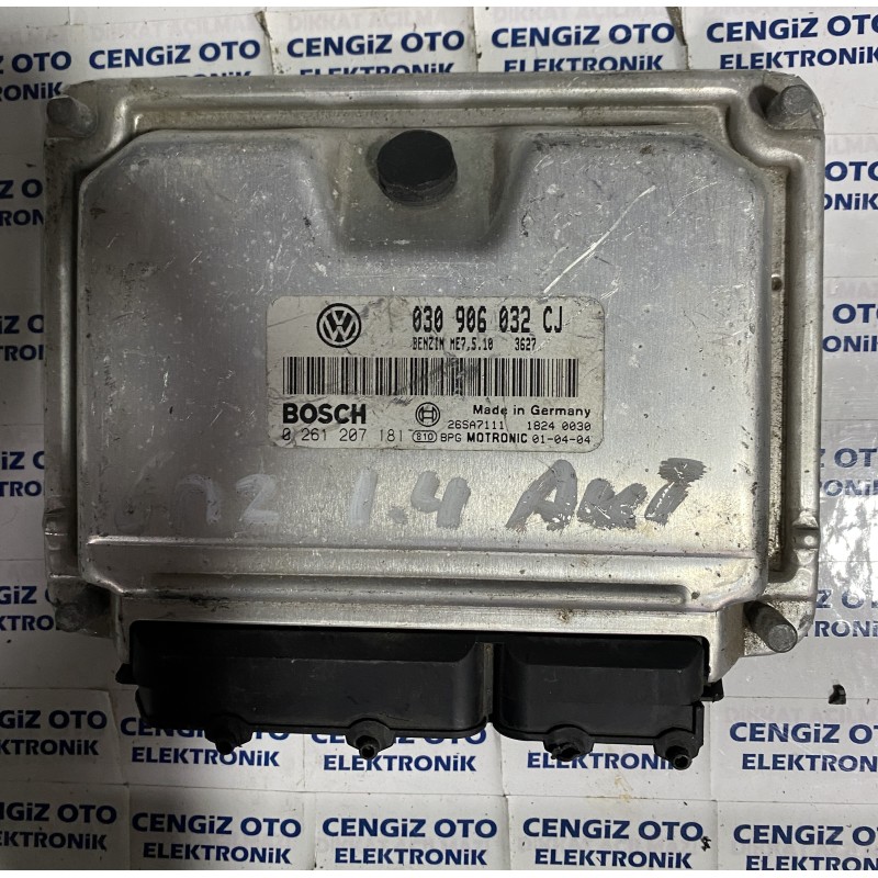 Volkswagen Motor Beyini - 0 261 207 181 - 0261207181 - 030906032CJ- 030 906 032 CJ