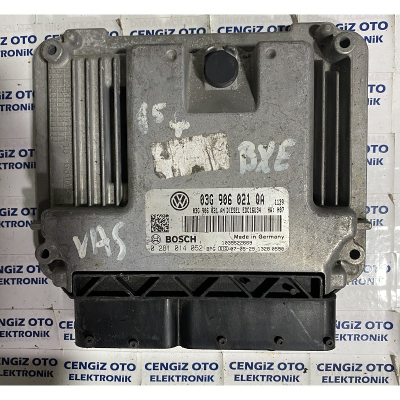 Volkswagen Golf Motor Beyini - 0 281 014 052 - 0281014052 - 03G906021QA - 03G 906 021 QA