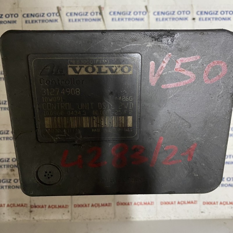 Volvo V50 ABS Beyini - 31274908 - 10096004343