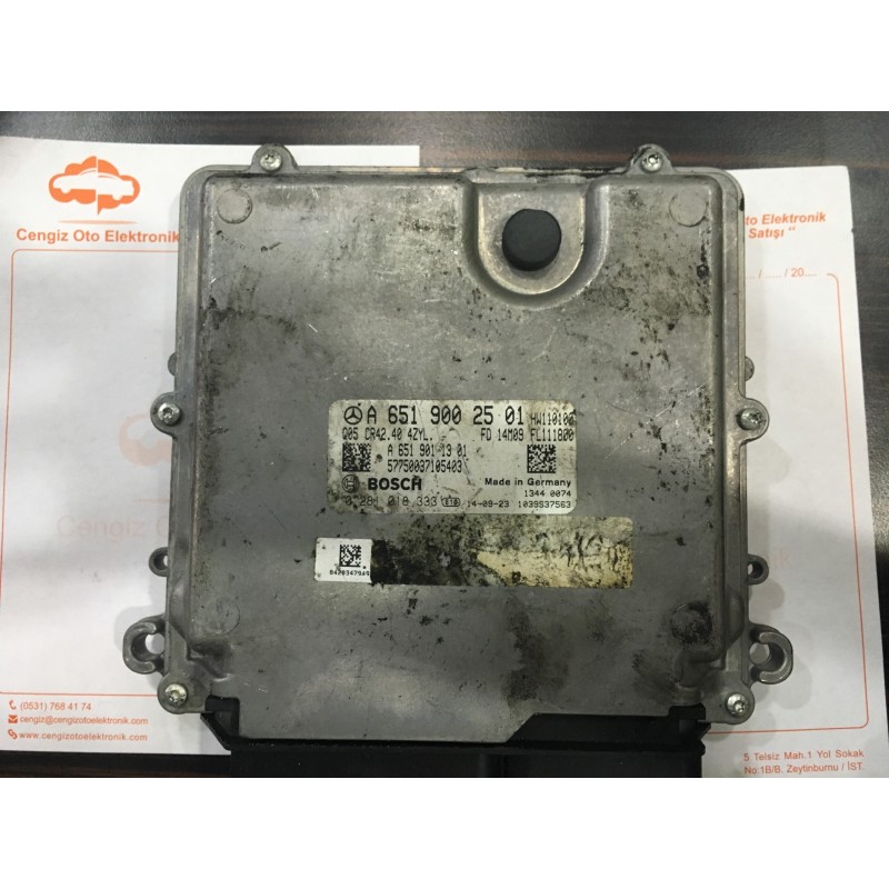 Mercedes Motor Beyini 0281018333 - A6519002501