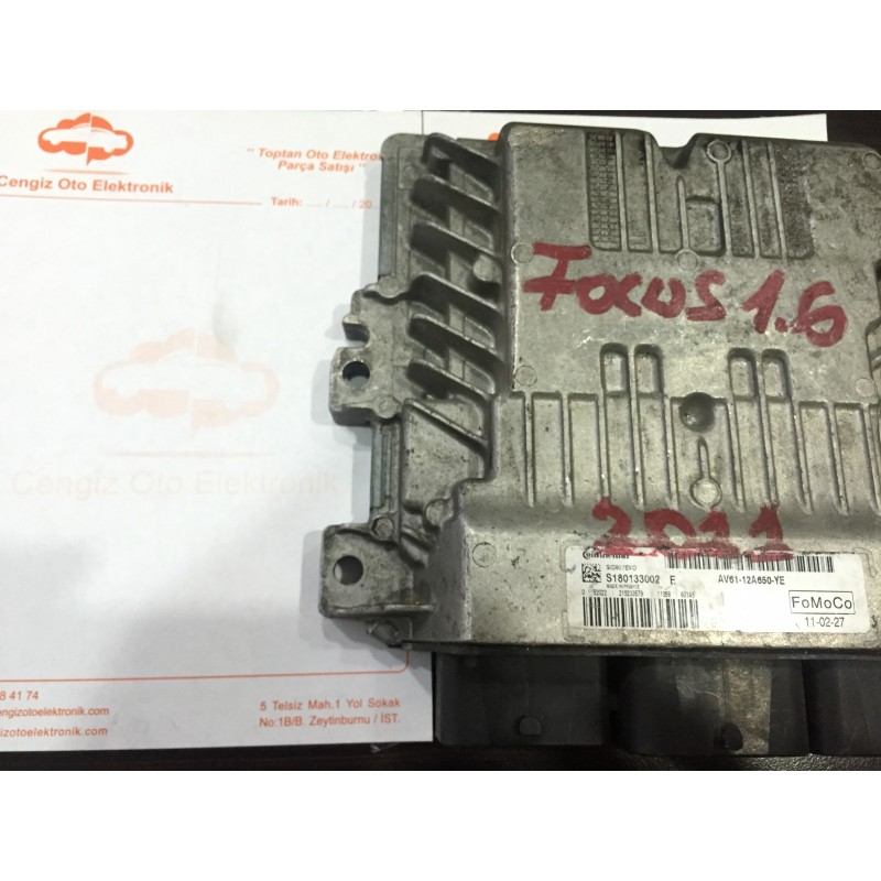 Ford Focus Motor Beyini - S180133002 - AV61-12A650-YE